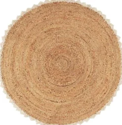 Ib Laursen Entre|Tæpper Og Måtter > Jutemåtte Ø90 cm, Jute