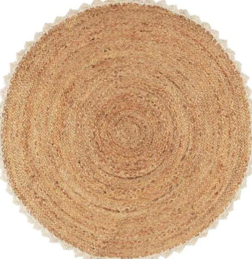 Ib Laursen Entre|Tæpper Og Måtter > Jutemåtte Ø90 cm, Jute