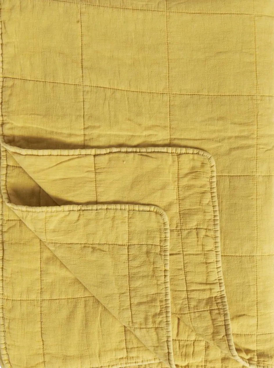 Hot Ib Laursen Klassisk Vattæppe 130x180 cm, Gul