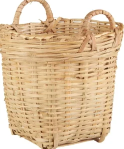 Sale Kurv Ø21 cm, Bambus Kurve Og Kasser