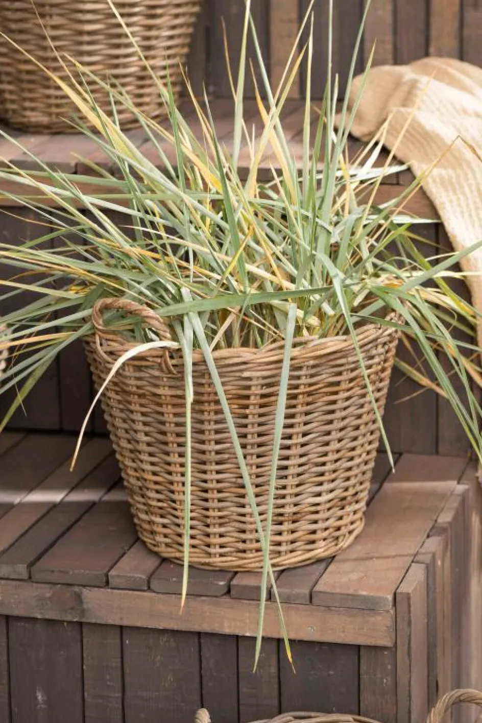 Sale Ib Laursen Kurv H, Rattan
