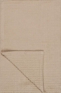 Ib Laursen Liseleje Vaffel Håndklæde , Beige