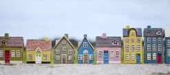 Discount Ib Laursen Lyshus Nyhavn H, Brun/Blå