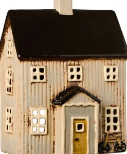 Ib Laursen Lyshuse > Lyshus Visby H18,5 cm, Natur/Sort