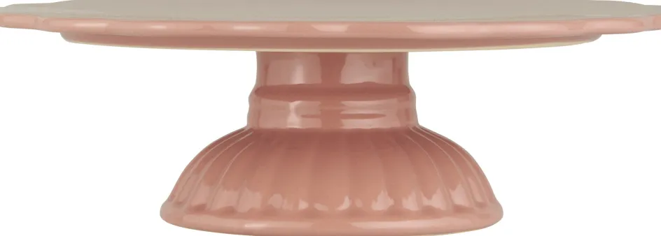 Discount Ib Laursen Mynte Fad på fod 29 cm, Coral Almond