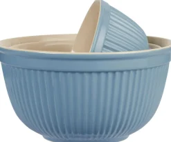 Sale Ib Laursen Mynte Skål 3 stk. Ø25,5 cm, Blue Bell