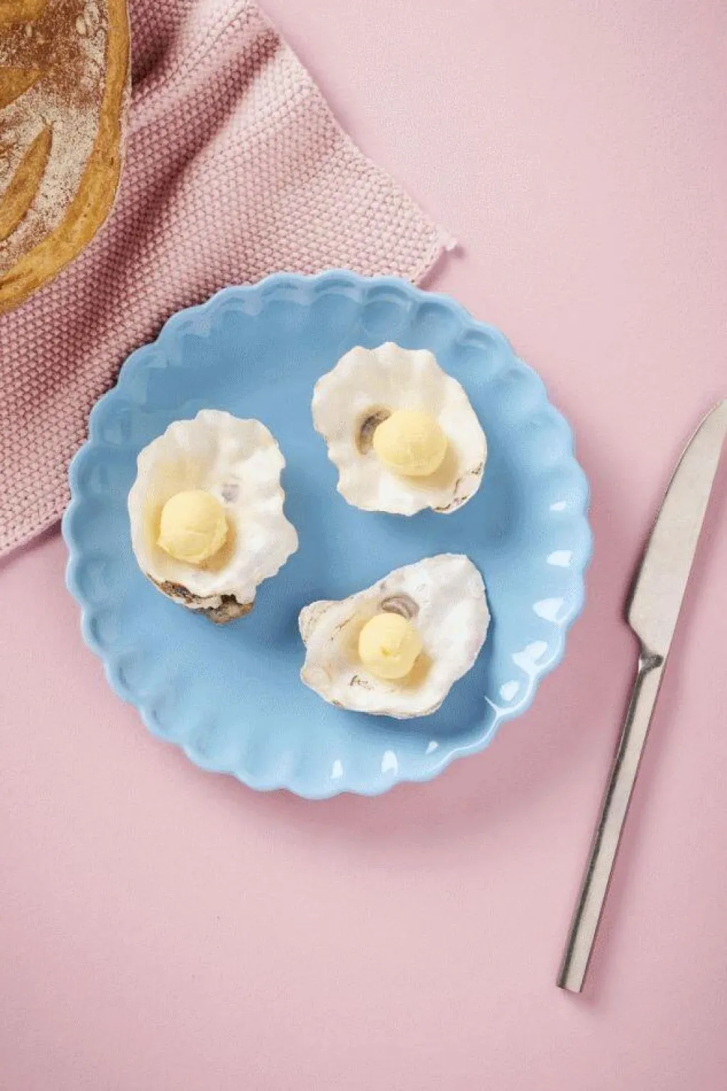 Mynte Tallerken Blomst ?19,5 cm, Blue Bell Frokosttallerkener