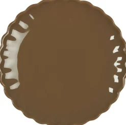 Clearance Ib Laursen Mynte Tallerken Blomst 19,5 cm, Hazelnut