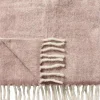 New Plaid 130x170 cm, Malva Melange/Off White Plaider Og Tæpper