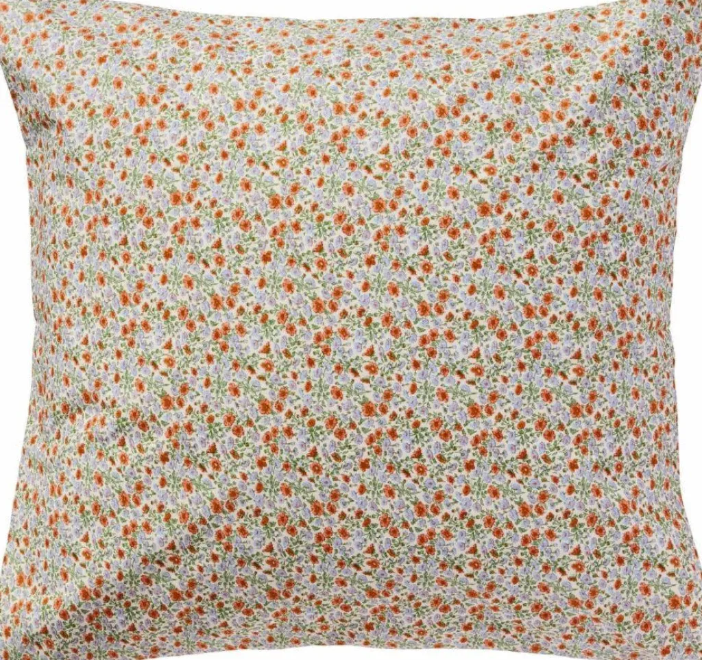 Ib Laursen Puder Og Betræk > Pudebetræk 60x60 cm, Creme/Blomstret