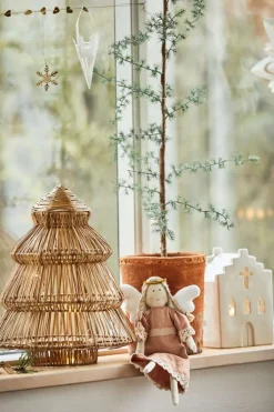 Online Ib Laursen Stillenat Lyshus Kirke H19,2 cm, Creme