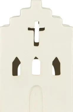 Online Ib Laursen Stillenat Lyshus Kirke H19,2 cm, Creme