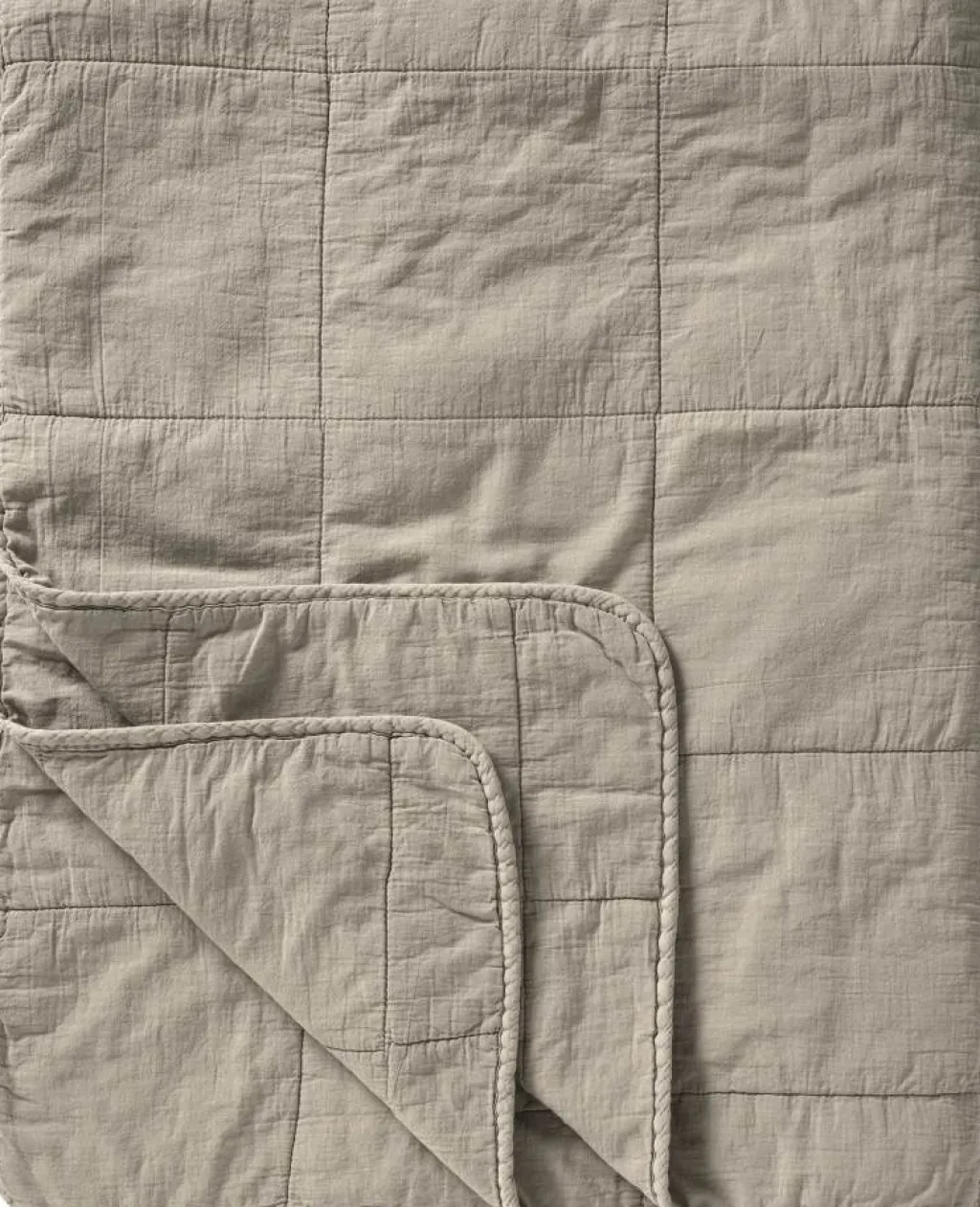 Ib Laursen Soveværelse|Soveværelsestekstiler > Vintage Quilt Sengetæppe 240x240 cm,
