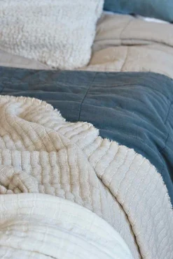Sale Ib Laursen Vintage Vattæppe 130x180 cm, Historical Blue