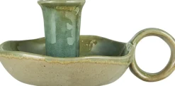 Ib Laursen Lysestager > Ocean Lysestage H6,5 cm, Grøn