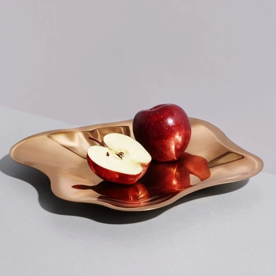 New Iittala Aalto Skål , Rosaguld