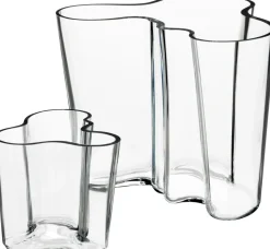 Iittala Stue|Vaser > Aalto Vase 2 stk, Klar