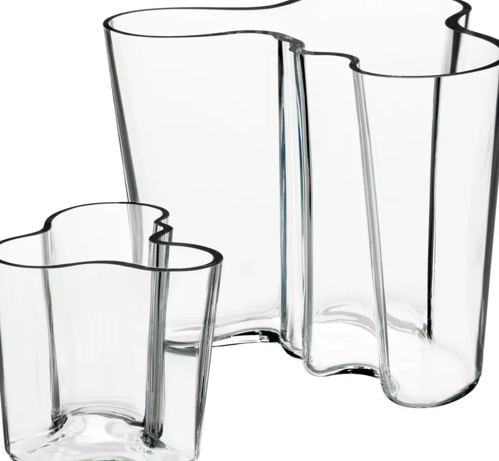 Iittala Stue|Vaser > Aalto Vase 2 stk, Klar