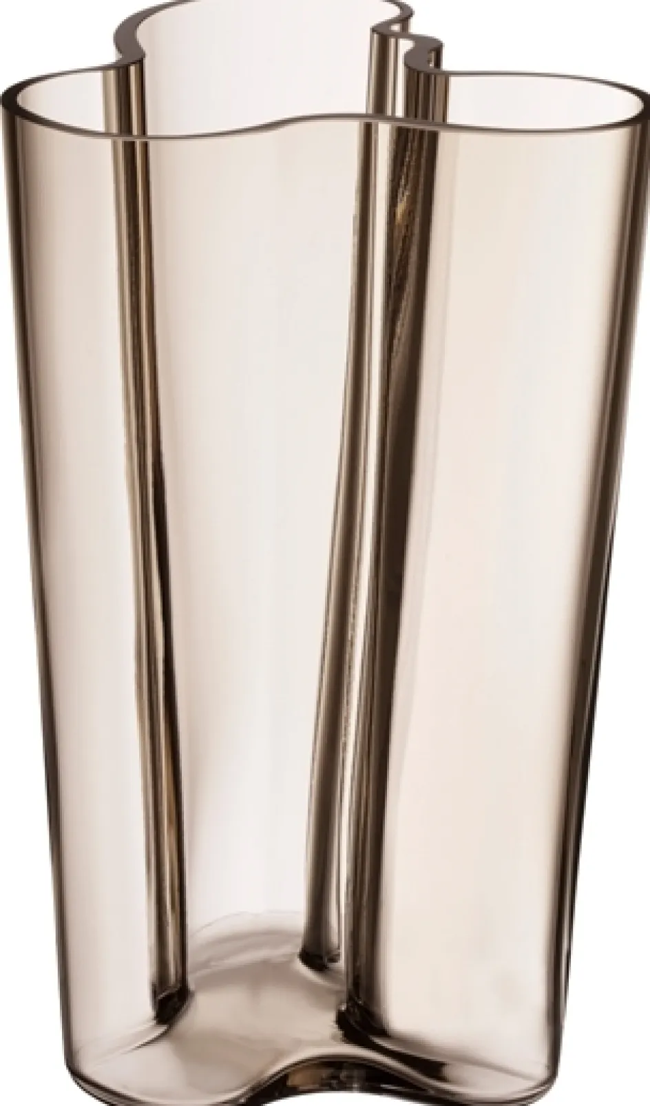 New Iittala Aalto Vase H, Linen