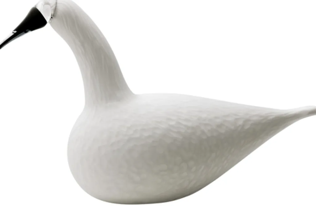 Iittala Stue|Træfigurer Og Figurer > Birds by Toikka Glasfugl Svane 33 cm, Hvid