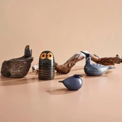 Hot Birds by Toikka Glasfugl Kuulas 9 cm, Regn Stue|Træfigurer Og Figurer