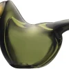 Sale Birds by Toikka Glasfugl Fluesnapper 6 cm, Mosgrøn Stue|Træfigurer Og Figurer