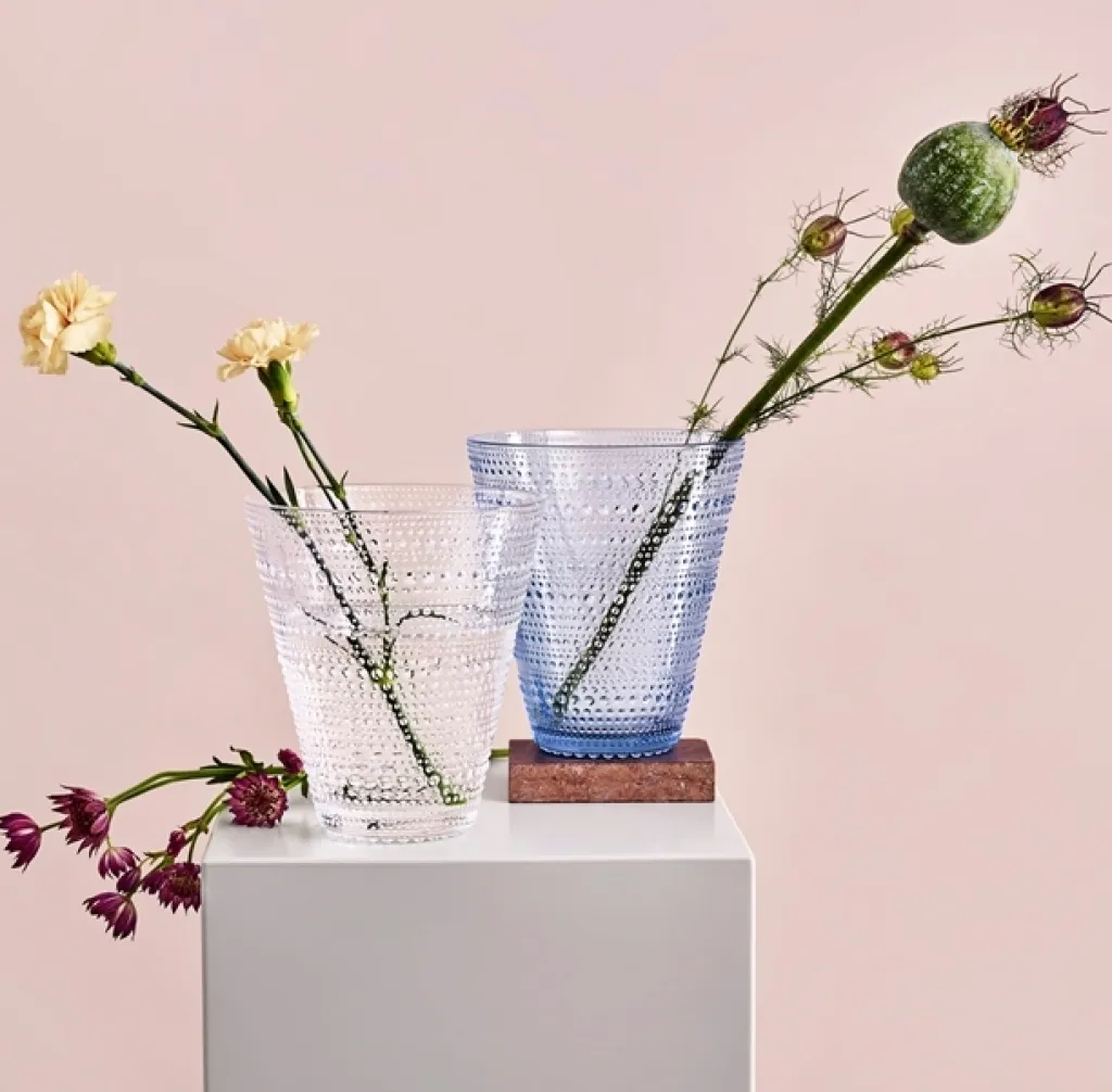 Iittala Stue|Vaser > Kastehelmi Vase H15,4 cm,