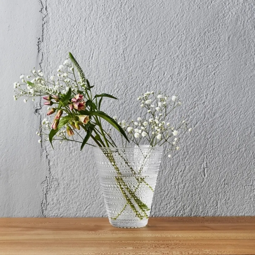Iittala Stue|Vaser > Kastehelmi Vase H15,4 cm,