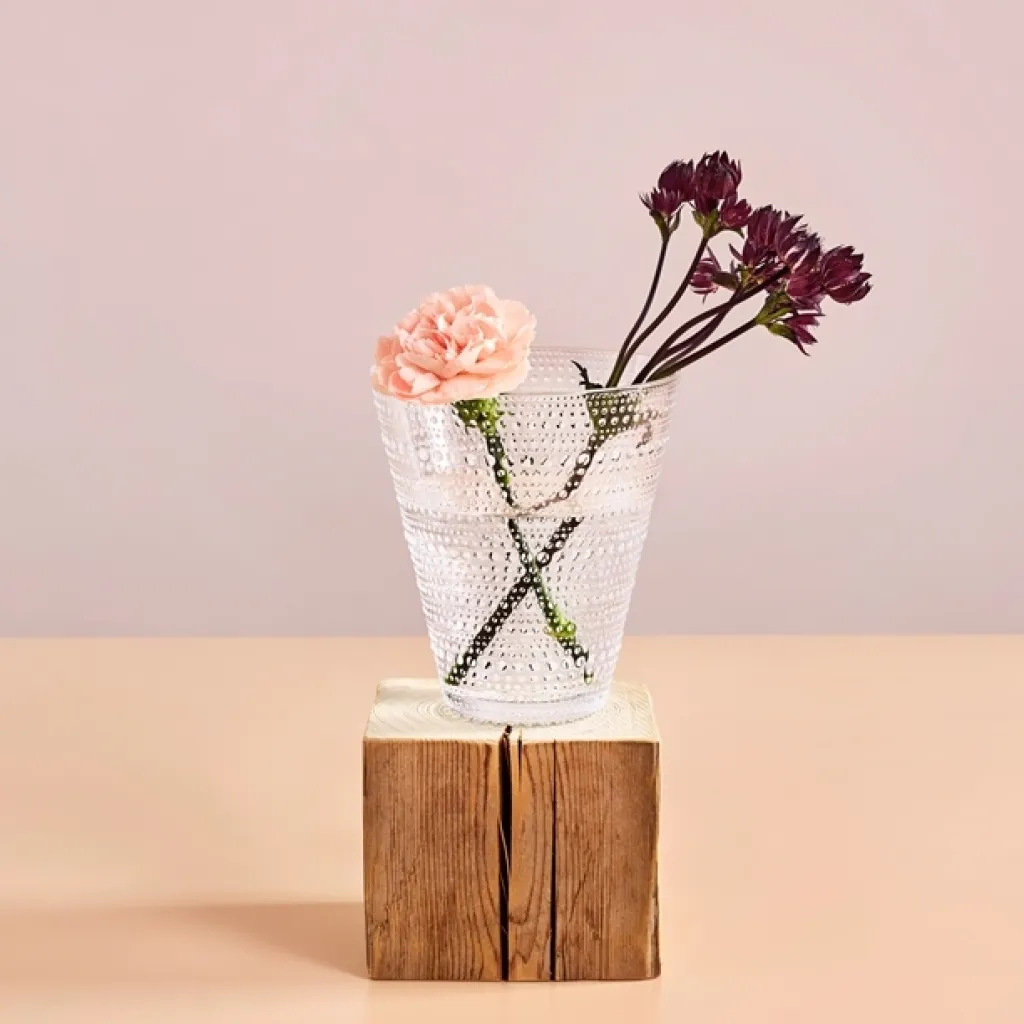 Iittala Stue|Vaser > Kastehelmi Vase H15,4 cm,