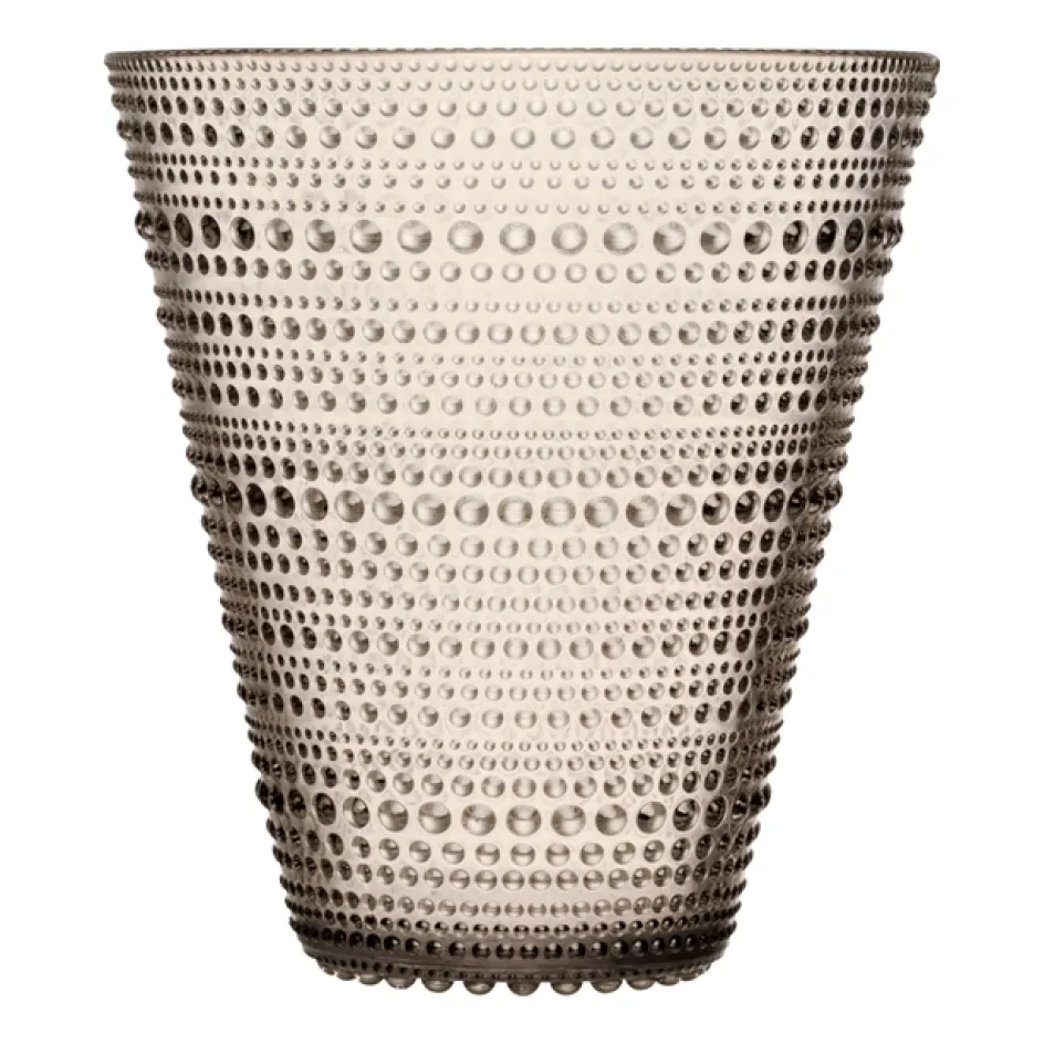 Iittala Kastehelmi Vase H15,4 cm, Linen