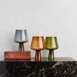 Outlet Iittala Leimu Lampe 24x16,5 cm, Mosgrøn