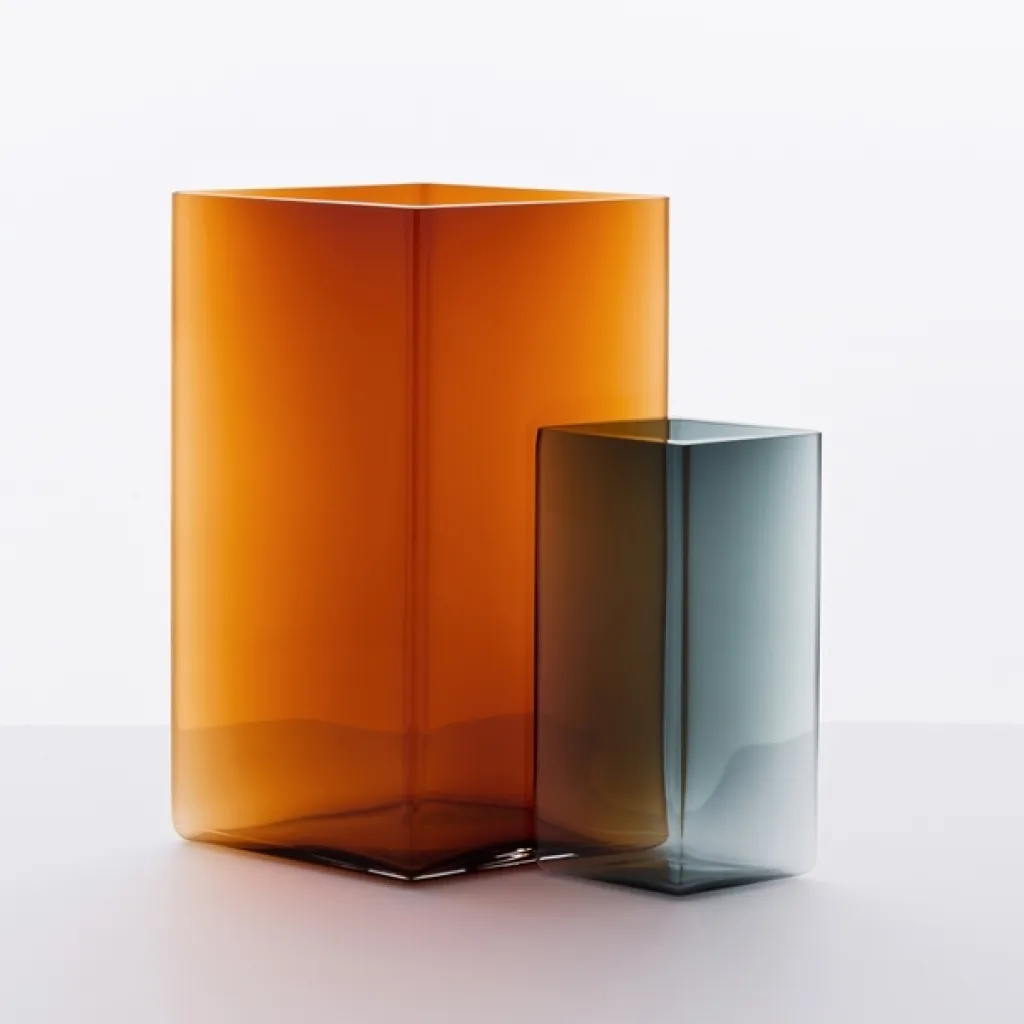 Iittala Stue|Vaser > Ruutu Vase H27 cm, Kobber