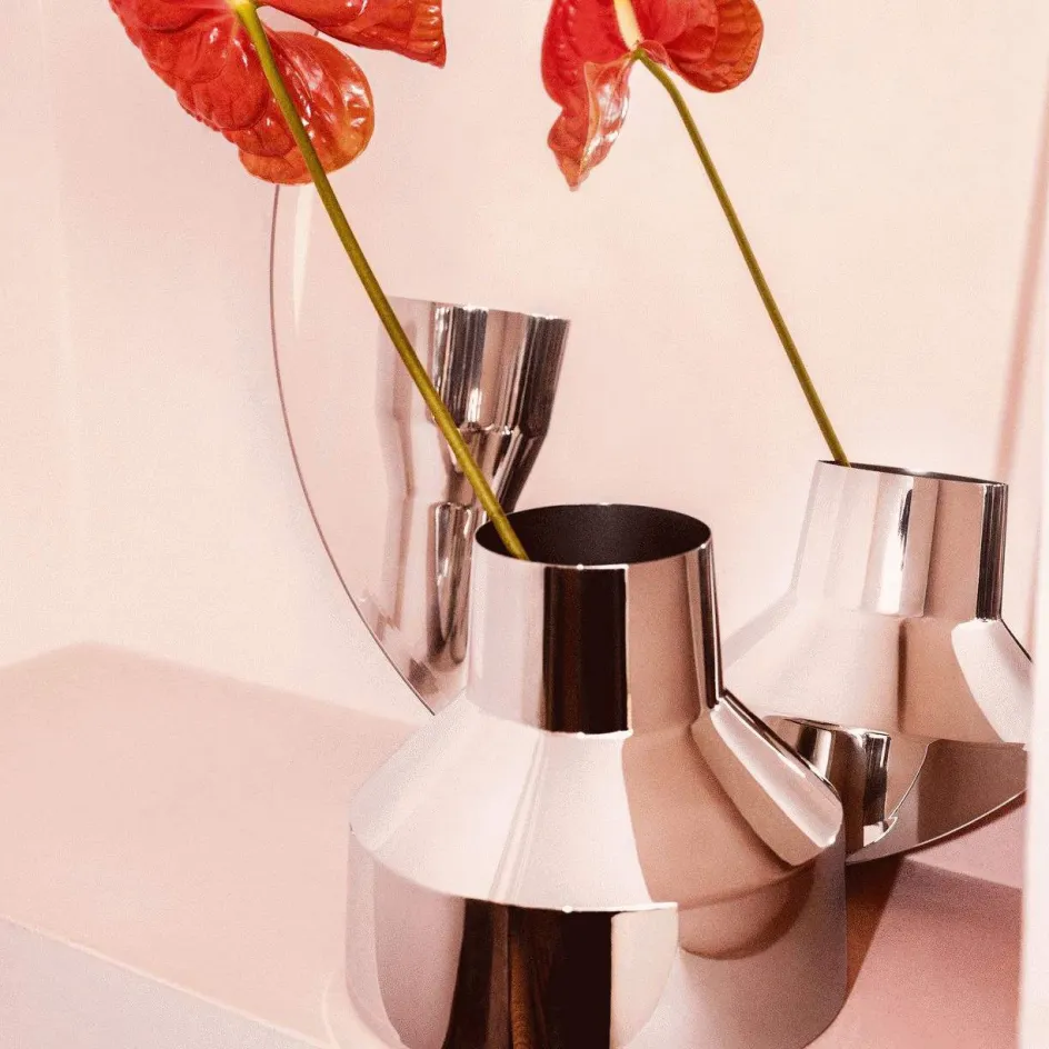 Online Iittala Solare Vase H, Stål