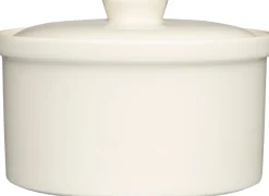 Hot Iittala Teema Ovnfast Skål m. Låg 2,3 L, Hvid