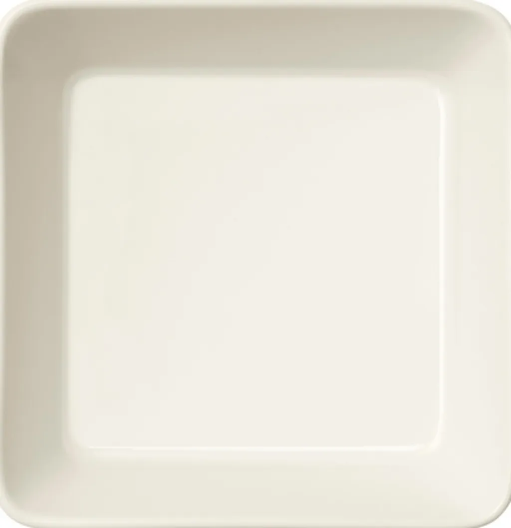 Online Teema Tallerken 12x12 cm, Hvid Desserttallerkener