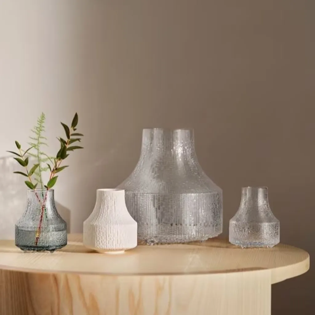 Discount Ultima Thula Vase H9,5 cm, Hvid Stue|Vaser