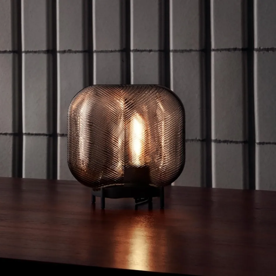 Iittala Virva Lampe 25x25,5 cm, Hør