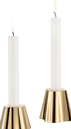 Outlet Aalto Lysestage 2 stk. H5 cm Lysestager