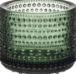 Sale Iittala Kastehelmi Fyrfadsstage 6,4 cm, Pine Green