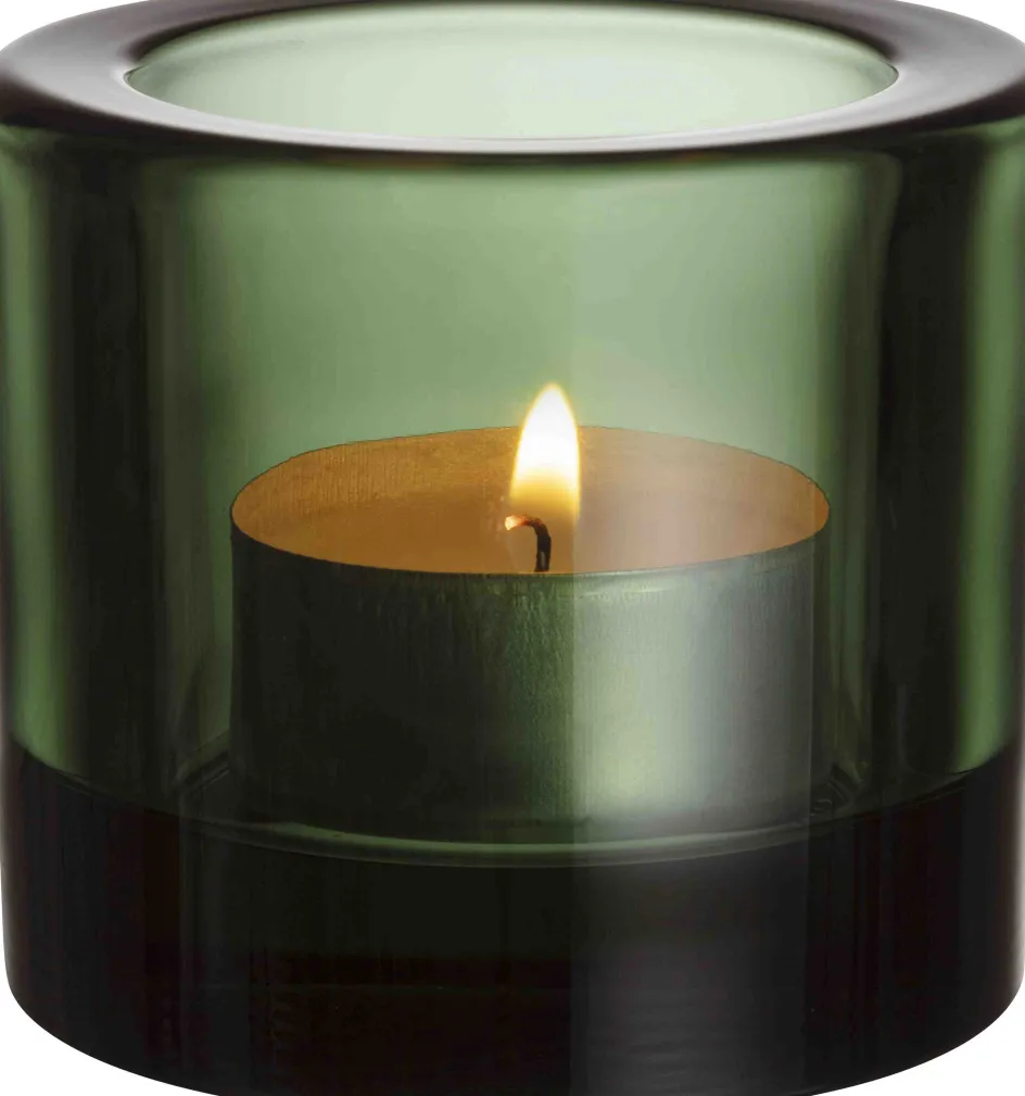Discount Iittala Kivi Votives Fyrfadsstage H6 cm, Fyrretræsgrøn