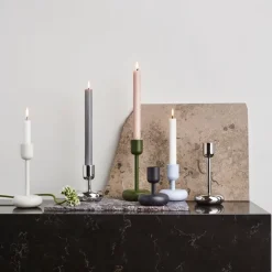 Outlet Iittala Nappula Lysestage , Stål