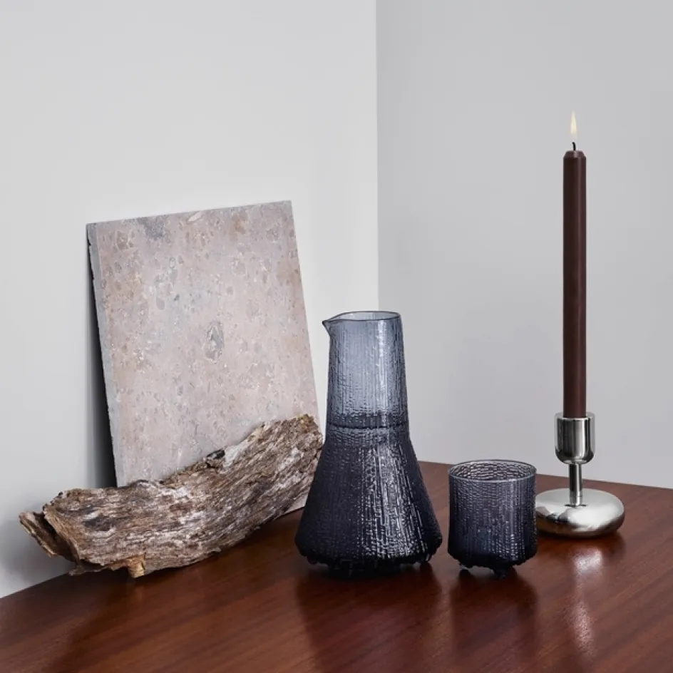 Outlet Iittala Nappula Lysestage , Stål