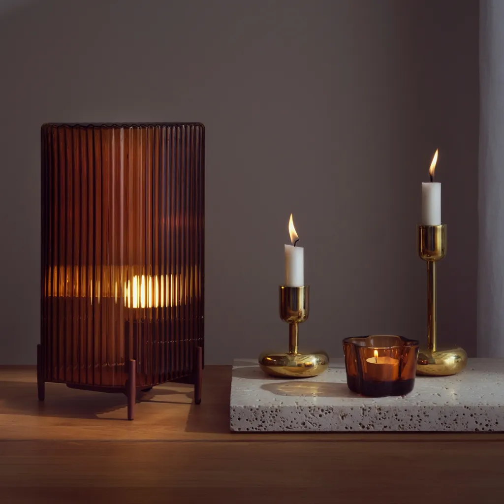 Iittala Lysestager > Nappula Lysestage ,