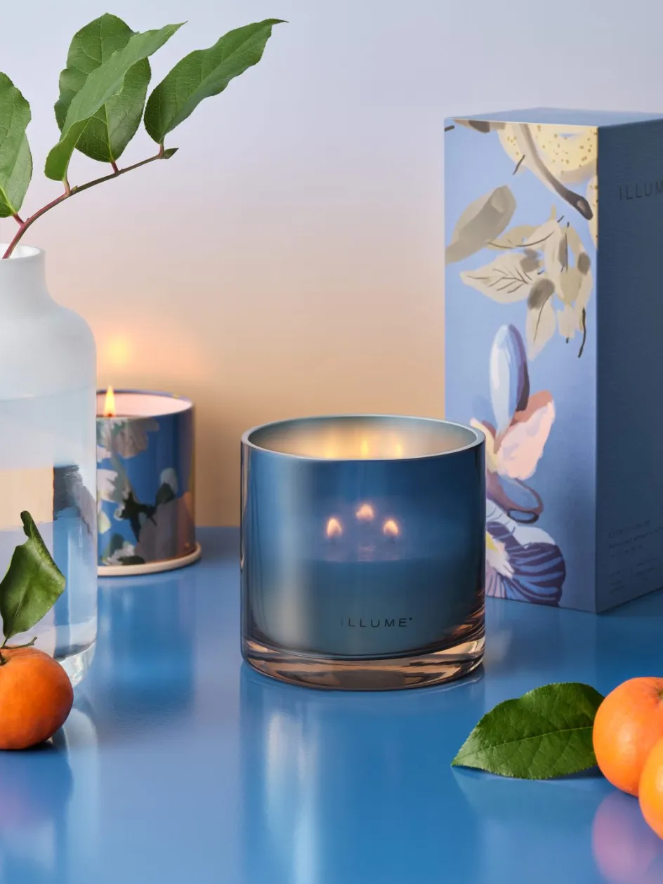 Sale ILLUME Duftlys ?6,5/H5,7 cm, Citrus Crush