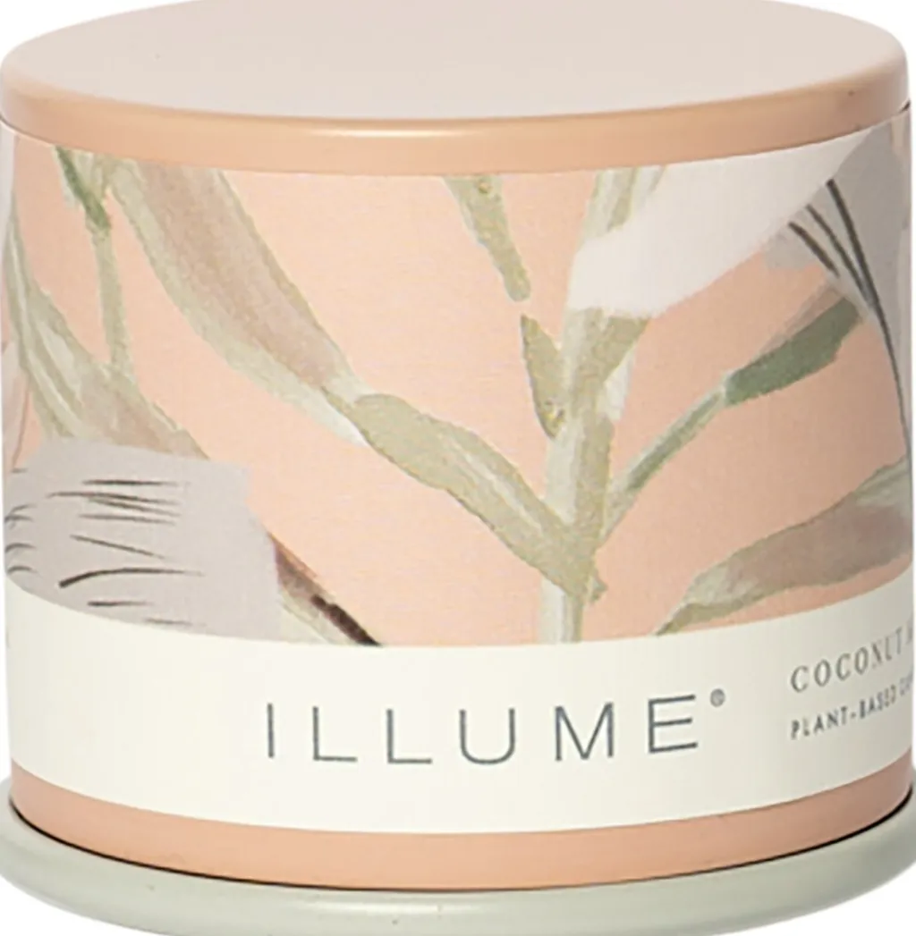 ILLUME Duftlys > Duftlys Ø6,5/H5,7 cm, Coconut Milk Mango