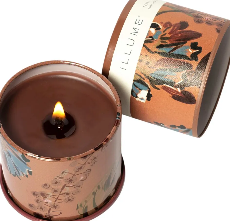 Online ILLUME Duftlys Ø9,7/H8,5 cm, Terra Tabac
