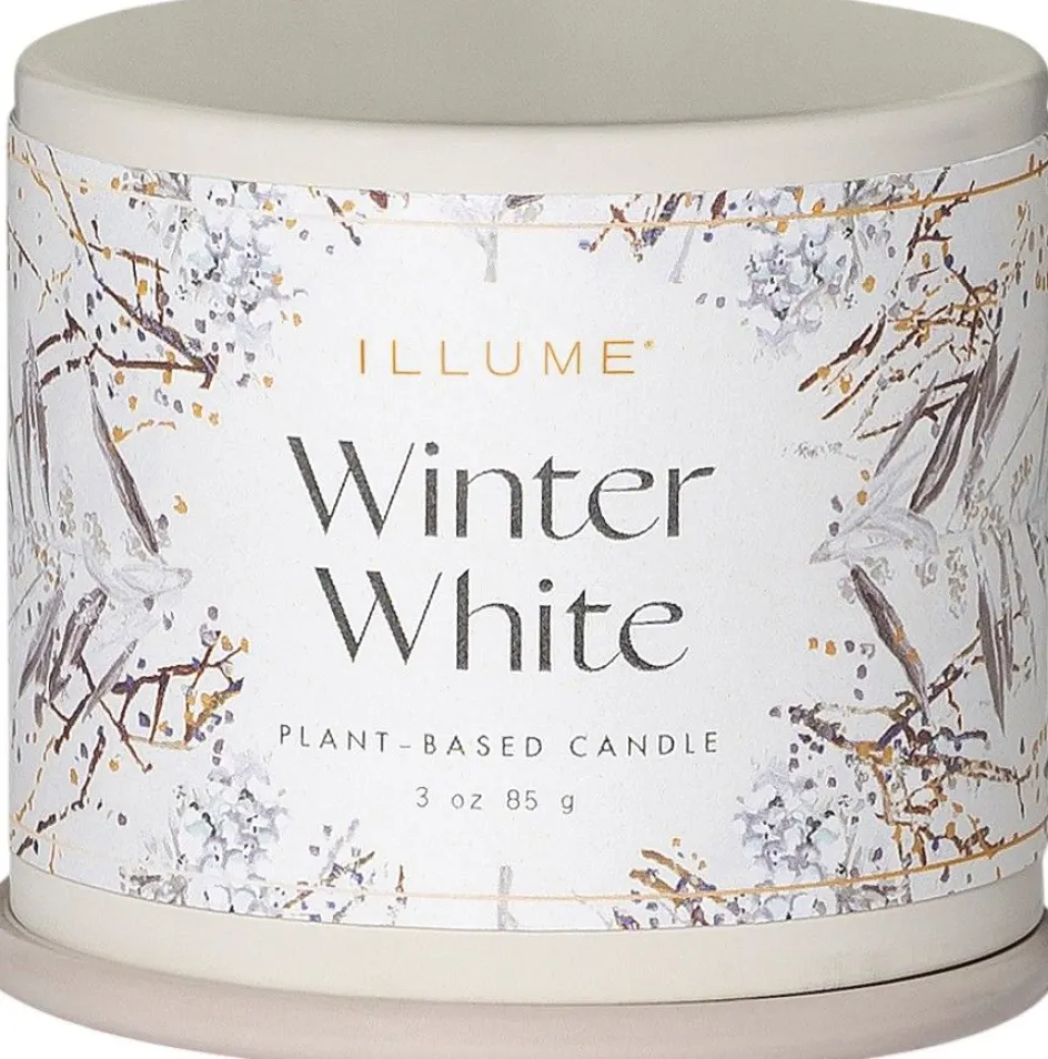 Discount ILLUME Duftlys ?6,5/H5,7 cm, Winter White