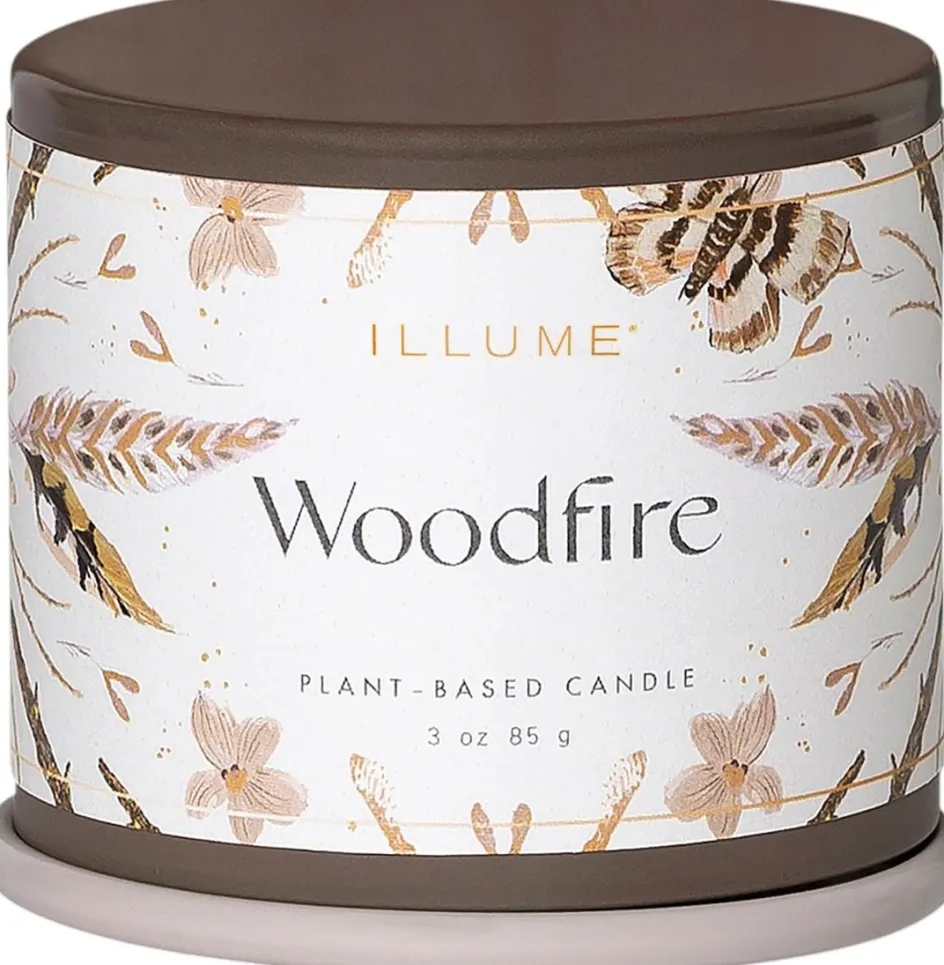 Outlet ILLUME Duftlys ?6,5/H5,7 cm, Woodfire