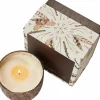 Hot Duftlys ?12/H11,5 cm, Woodfire Duftlys