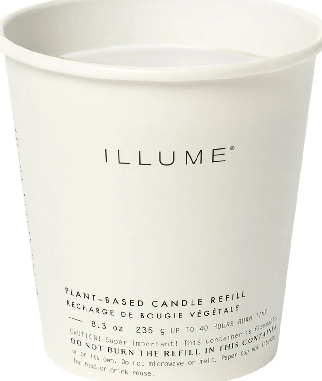 Outlet Refill Duftlys Ø9/H9 cm, Coconut Milk Mango Duftlys
